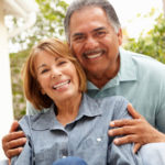 Hispanic retired couple