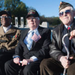 3 senior vets sitting