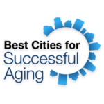 best cities for successful aging logo