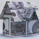 house made of bank bills